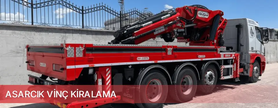 Asarcık İlçemi Vinç Kiralama